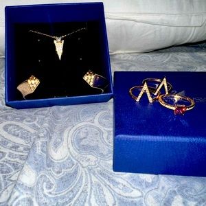 Swarovski Set w/ Box